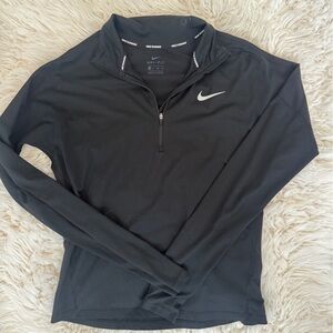 Nike Black running quarter zip